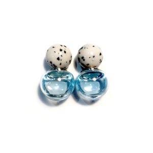 画像2: Fantastic Planet Earrings MINI Blue&Dal