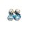 画像2: Fantastic Planet Earrings MINI Blue&Dal (2)