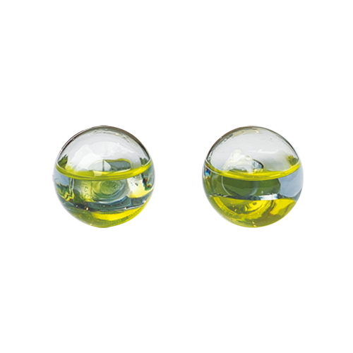 Fantastic Planet Earrings Lime Gray